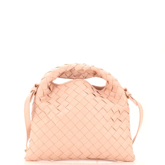 Bottega Veneta Hop Top Handle Bag Intrecciato Nappa Mini
