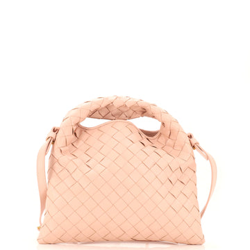 Bottega Veneta Hop Top Handle Bag Intrecciato Nappa Mini