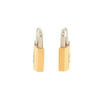 Louis Vuitton Lock Me Earrings Metal