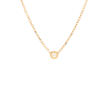 Cartier Cartier D'Amour Pendant Necklace 18K Yellow Gold and Diamond Small