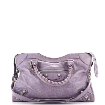 Balenciaga City Giant Studs Bag Leather Medium