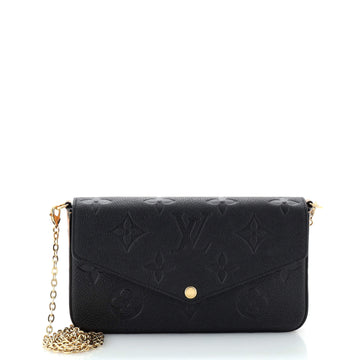 Louis Vuitton Felicie Pochette Wild at Heart Monogram Empreinte Giant
