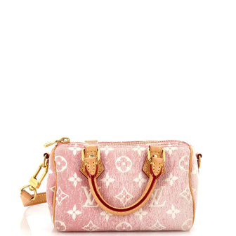 Louis Vuitton Speedy Bandouliere NM Bag Monogram Jacquard Denim