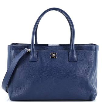 Chanel Cerf Executive Tote Leather Medium