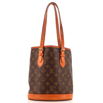 Louis Vuitton Petit Bucket Bag Monogram Canvas