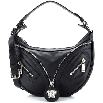 Versace Repeat Hobo Leather Small