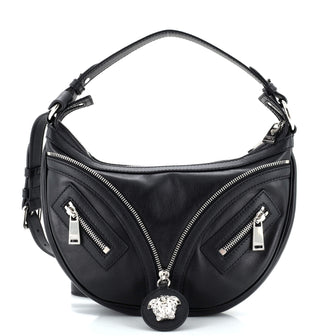 Versace Repeat Hobo Leather Small