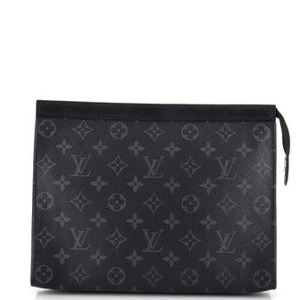 Louis Vuitton Pochette Voyage Monogram Eclipse Canvas MM