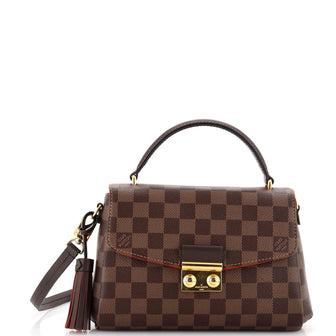 Louis Vuitton Croisette Handbag Damier