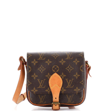Louis Vuitton Cartouchiere Handbag Monogram Canvas PM