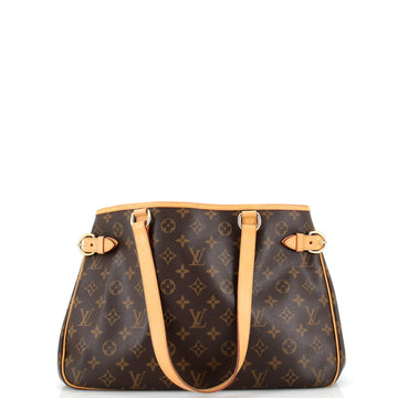 Louis Vuitton Batignolles Handbag Monogram Canvas Horizontal