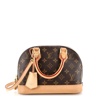 Louis Vuitton Alma Handbag Monogram Canvas BB