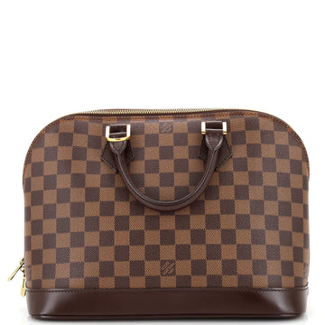 Louis Vuitton Vintage Alma Handbag Damier PM