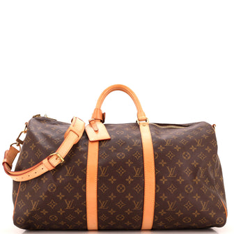 Louis Vuitton Keepall Bandouliere Bag Monogram Canvas 50