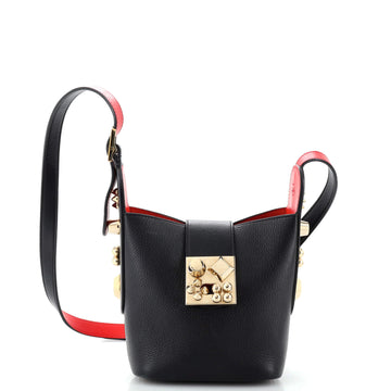 Christian Louboutin Carasky Bucket Bag Leather Mini