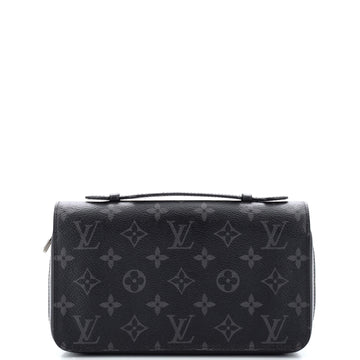 Louis Vuitton Zippy Wallet Monogram Eclipse Canvas XL