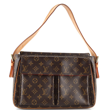 Louis Vuitton Viva Cite Handbag Monogram Canvas GM