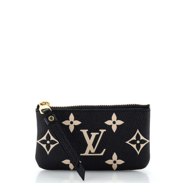 Louis Vuitton Key Pouch Bicolor Monogram Empreinte Giant