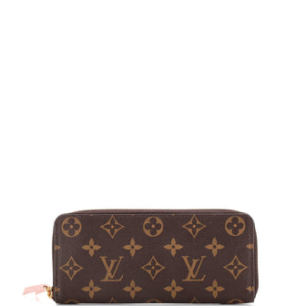 Louis Vuitton Clemence Wallet Monogram Canvas