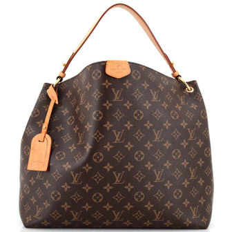 Louis Vuitton Graceful Handbag Monogram Canvas MM
