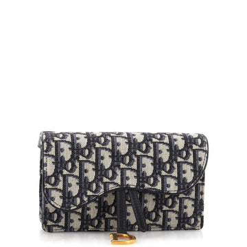 Christian Dior Saddle Rectangular Belt Bag Oblique Canvas