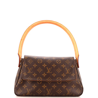 Louis Vuitton Looping Handbag Monogram Canvas Mini