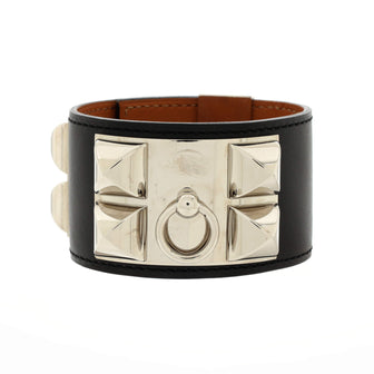 Hermes Collier de Chien Bracelet Leather