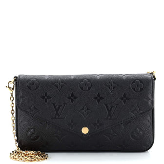 Louis Vuitton Felicie Pochette Monogram Empreinte Leather