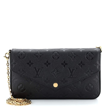 Louis Vuitton Felicie Pochette Monogram Empreinte Leather