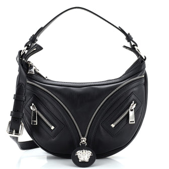Versace Repeat Hobo Leather Small