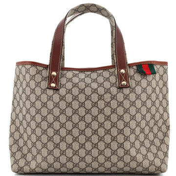 Gucci Web Loop Tote GG Coated Canvas Medium