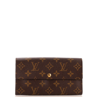 Louis Vuitton Vintage Sarah Wallet Monogram Canvas