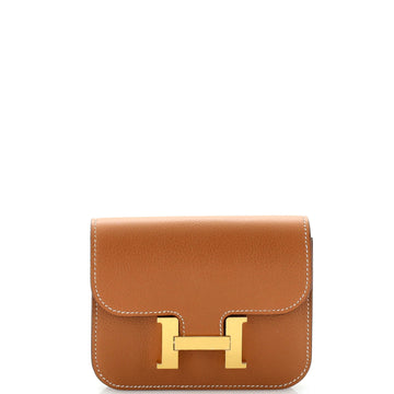 Hermes Constance Slim Wallet Evercolor