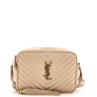 Saint Laurent Lou Camera Bag Matelasse Chevron Leather Small
