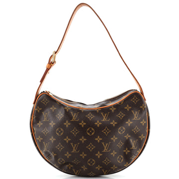 Louis Vuitton Croissant Handbag Monogram Canvas MM