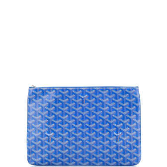Goyard Senat Zip Pouch Coated Canvas MM
