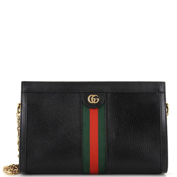 Gucci Ophidia Chain Shoulder Bag Leather Medium