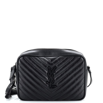 Saint Laurent Lou Camera Bag Matelasse Chevron Leather Small