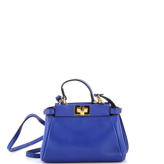 Fendi Peekaboo Bag Leather Micro