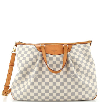 Louis Vuitton Siracusa Handbag Damier GM