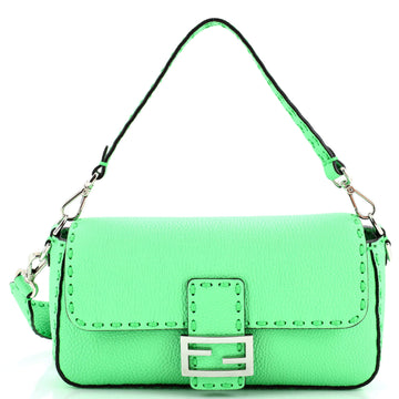 Fendi Selleria Baguette NM Bag Leather Medium