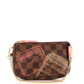 Louis Vuitton Pochette Accessoires Limited Edition Damier Mini