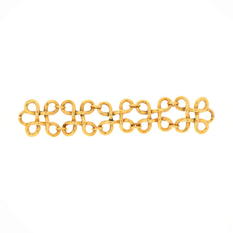 Chanel CC Pendant Chain Link Bracelet Metal