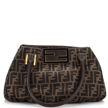 Fendi Mia Tote Zucca Canvas Small