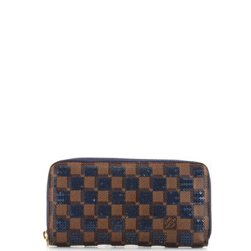 Louis Vuitton Zippy Wallet Damier Paillettes