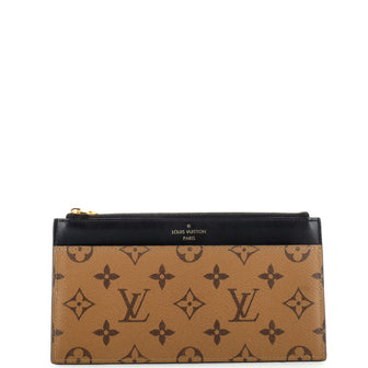Louis Vuitton Slim Purse Reverse Monogram Canvas