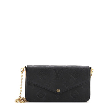 Louis Vuitton Felicie Pochette Wild at Heart Monogram Empreinte Giant