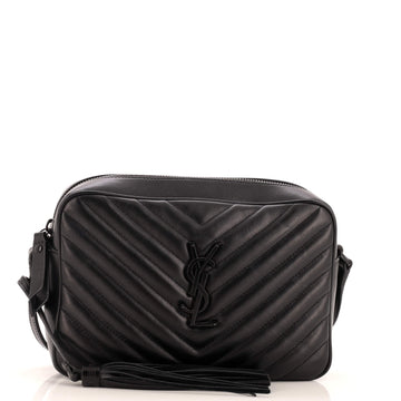 Saint Laurent Lou Camera Bag Matelasse Chevron Leather Small
