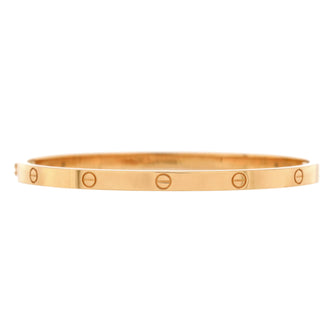 Cartier Love Bracelet 18K Rose Gold Small