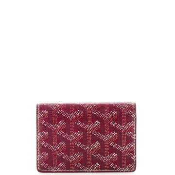 Goyard Business Card Case Coated Canvas